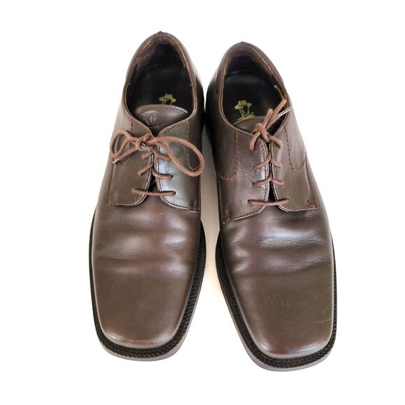 Havana Joe Mens Lace Up Derby Leather Shoes Brown Sz  45 US 11 main image 5
